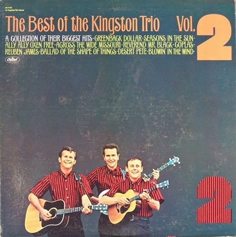 Kingston Trio The Best Of The Kingston Trio Vol 2 The Kingston