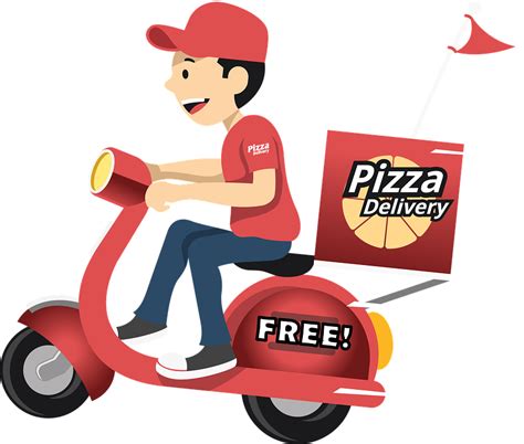 Download Pizza, Delivery, Food. Royalty-Free Stock Illustration Image ...