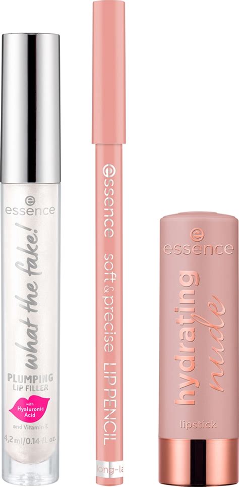 Essence The Nude Lip Set Geschenkset F R Lippen Romantic Notino At