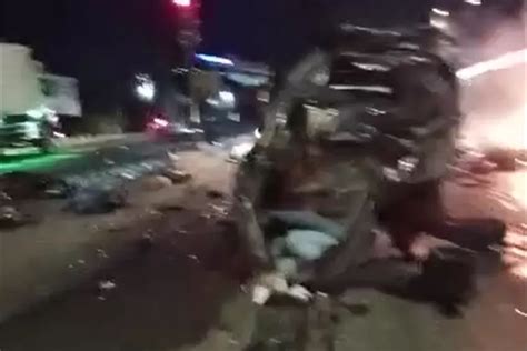 Tiga Orang Tewas Dalam Kecelakaan Di Exit Tol Bawen Identitas Belum