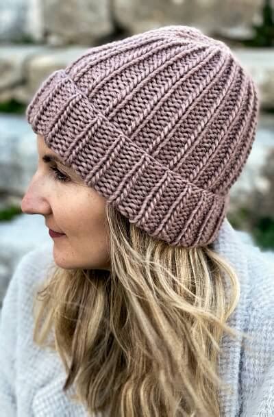 Free Easy Hat Knitting Patterns For Straight Needles Craft Fix