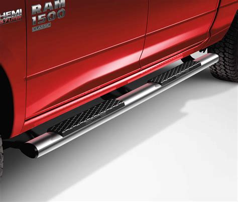 Ram Black Aluminum Tube Side Steps Running Boards Oem Tubular Step