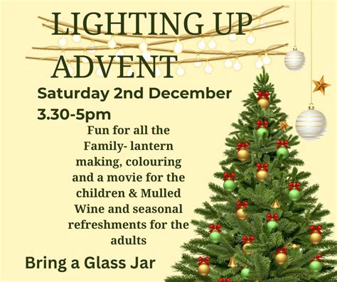 Lighting Up Advent On 2 December Clontarf Parish Church Of St John