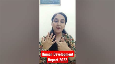 Human Development Report 2022 Youtube