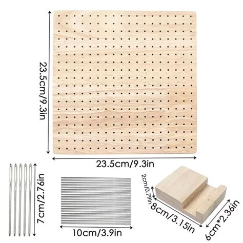 Bois Fin Pour Crochet Tableau De Blocage Cadeau Parfait Pour Les