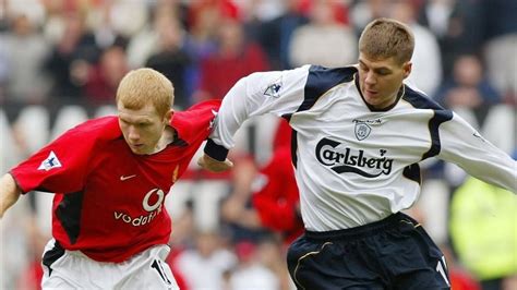 Gerrard Or Scholes Manchester United Legend Paul Scholes Gives