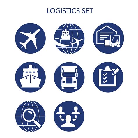 Logistics Icon Set Behance