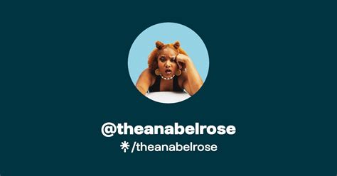 Theanabelrose Instagram TikTok Linktree