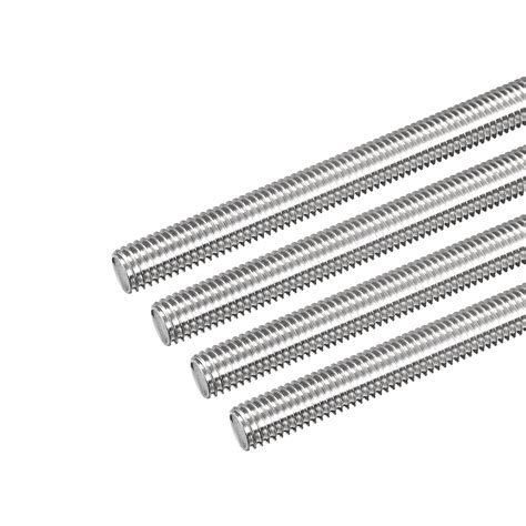 Uxcell Fully Threaded Rod M X Mm Mm Thread Pitch Stainless