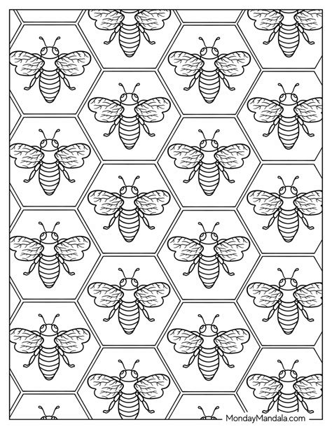 Pattern Coloring Pages Free Pdf Printables