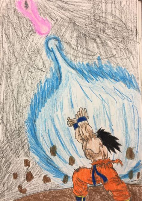 Kamehameha Vs Galick Gun Drawing Dragonballz Amino