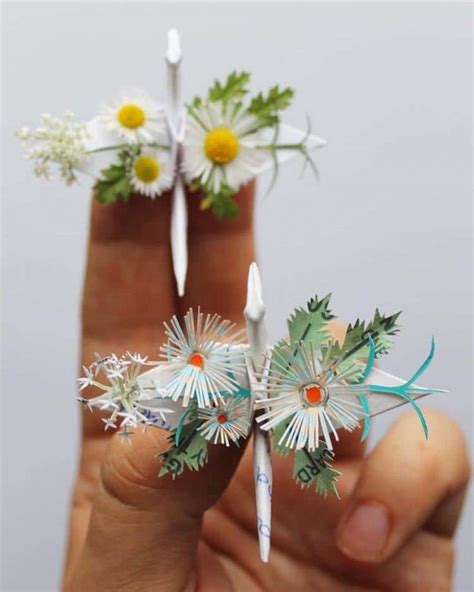 This Artist Creates The Most Amazing Paper Cranes With Feathery Details