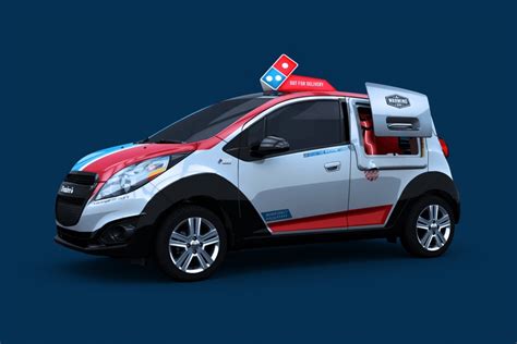 Domino's Bespoke Pizza Delivery Car holds up to 80 pizzas. YUM! - AUTOMOLOGY: automotive + logy ...