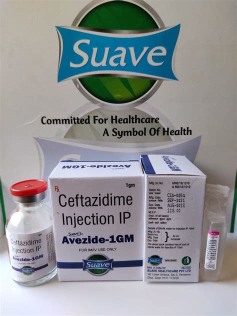 AVEZIDE 1G Ceftazidime 1000 Mg Injection At Rs 228 Vial Ceftaz