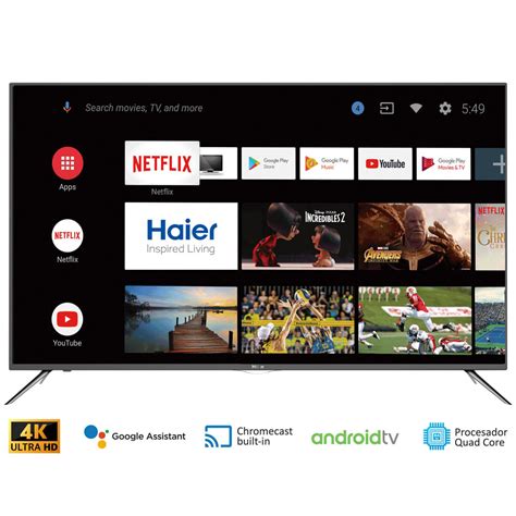 Televisor HAIER LED 58″ Ultra HD / 4K Smart TV LE58K6500DUG – Digisan