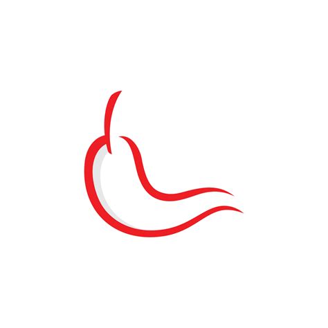 Chili Logo Vector Spicy Food Symbol Template 7258387 Vector Art At Vecteezy