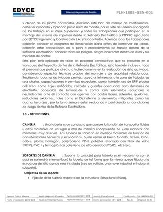 Plan Mec C Plan De Manejo Interferencias Rev C Pdf