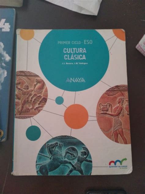 Cultura Clásica Primer Ciclo 4 Eso De Segunda Mano Por 10 Eur En Ugena En Wallapop