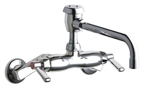 Chicago Faucets Gpm Flow Rate Hot And Cold Water Sink Faucet Gd L Bvbcp Grainger