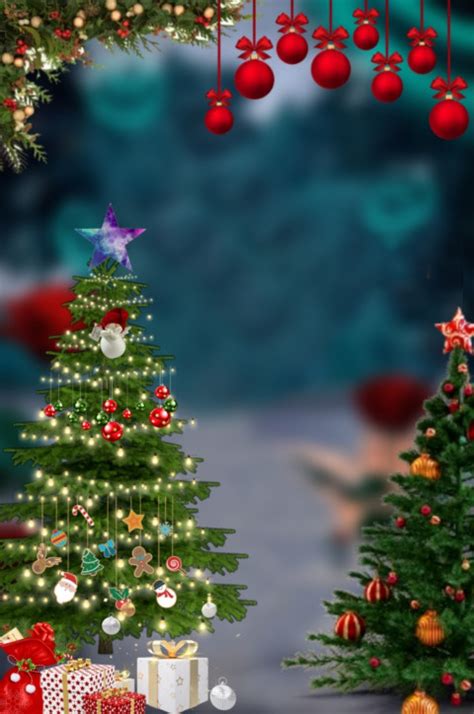 Christmas Tree Editing CB Backgrounds Full HD PngBackground