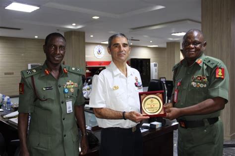 Cism President Visits The Nigerian Defence Intelligence Agency