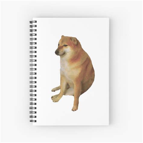 Cuaderno de espiral «Cheems from Swole doge and cheems. Father's Day ...