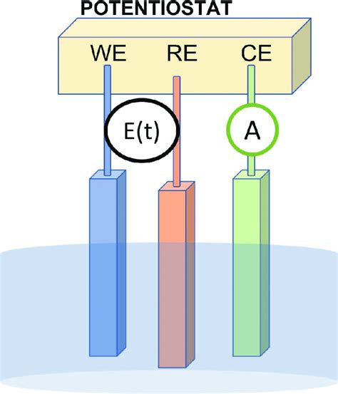 An Electrochemical System With A Working Electrode We A Counter