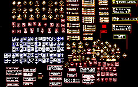 Senales Viales En Autocad Librer A Cad