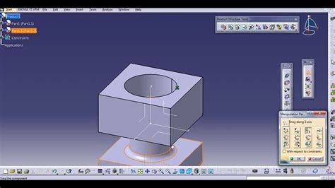 How To Call The Parts And Create Assembly Catia V5 Youtube