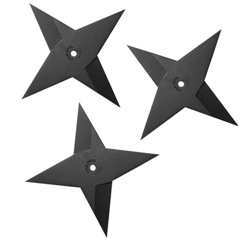 Cold Steel Sure Strike Medium Ninja Throwing Star Set Of 3 For Sale