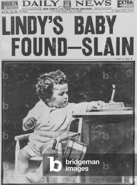 Image Of Kidnapping Of The Lindbergh Baby 1932 Bw Photo