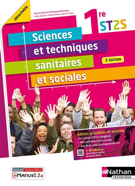 Sciences Et Techniques Sanitaires Et Sociales Re St S Dition