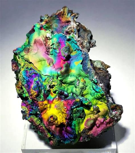 Iridescent Hematite From The Skittles Pocket Graves Mountain Georgia