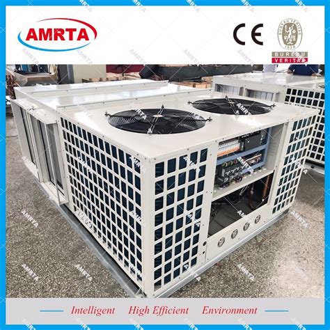 Rooftop Air Cooled Packaged Central Air Conditioner Unit With Scroll