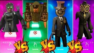 SKIBIDI TOILET vs CLOCKMAN vs CLOCKMAN TITAN TILES HOP ... | Doovi