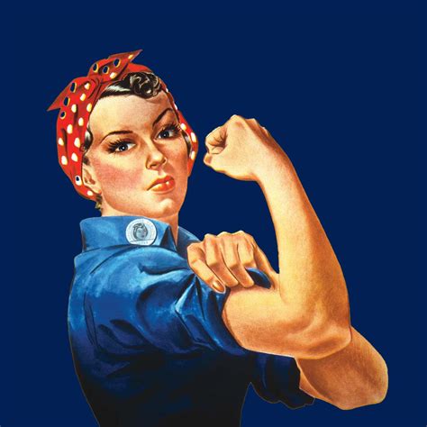 Rosie The Riveter Pin Up