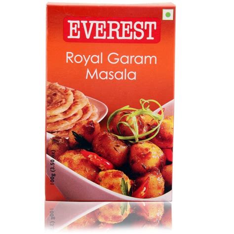 Everest Royal Garam Masala Powder 100g Carton Grace Basket