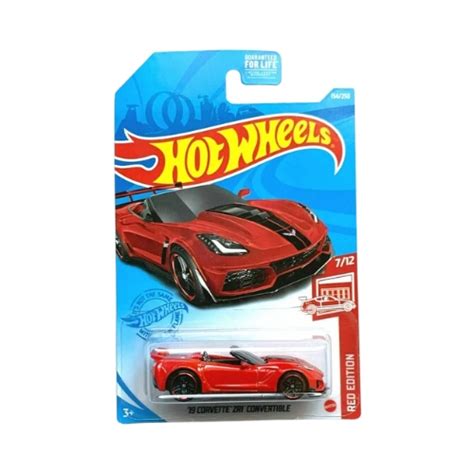 Hot Wheels 2021 Target Red Edition 19 Corvette ZR1 Convertible Price Guide