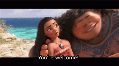 Moana Yourewelcome GIF - Moana Yourewelcome TheRock - Discover & Share GIFs Maui Youre Welcome ...