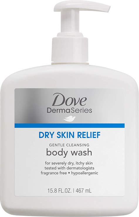 Dove Dermaseries Fragrance Free Body Wash For Dry Skin Oz