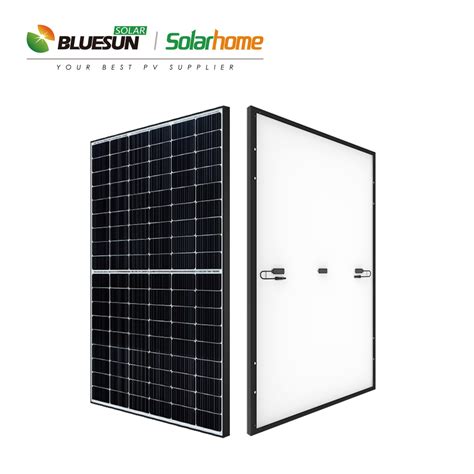 Acheter Bluesun Cellules Cadre Noir Watts Panneau Solaire Mm