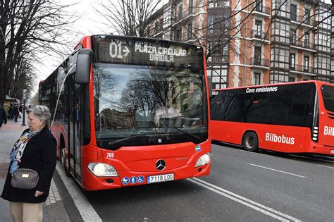 Bilbobus Y Funicular De Artxanda Aplican Ya El Descuento Del En Sus