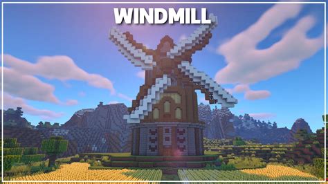 Minecraft Giant Windmill Timelapse Youtube