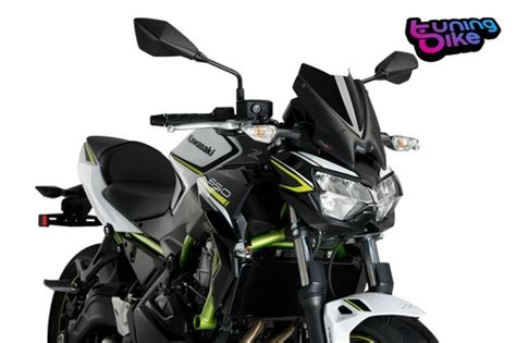 Puig Screen Naked N G Sport Kawasaki Z Black Ebay