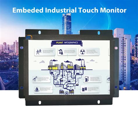 Resistive Touch Screen Monitor Display Unit For Enhanced Visuals And