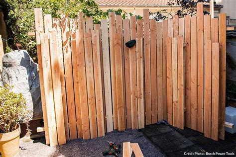 Fabriquer Un Brise Vue En Bois Diy En 10 étapes Détente Jardin Bull