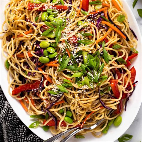 Cold Asian Noodle Salad Recipe