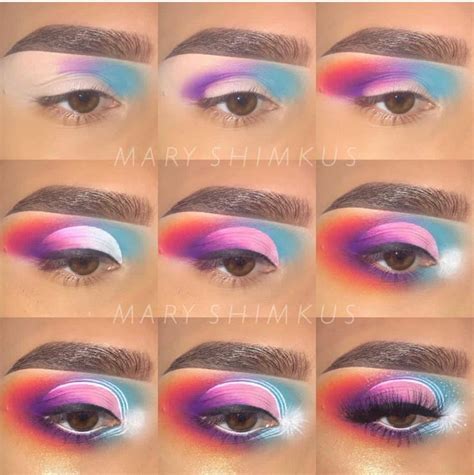 Pin By Ginger Fox Y On Oczy Creative Eye Makeup Purple Makeup Makeup Designs