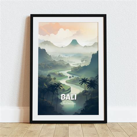 Bali Travel Poster Wall Art Print Bali Poster Printable Home Decor Bali