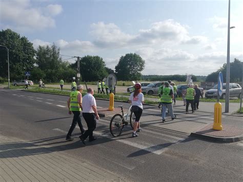 Protest przeciwko budowie CPK w Prażmowie